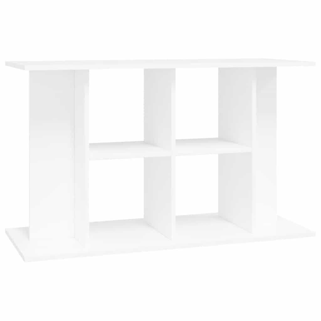 Vidaxl Aquarium Standard 100x40x60 cm Bianco in legno elaborato