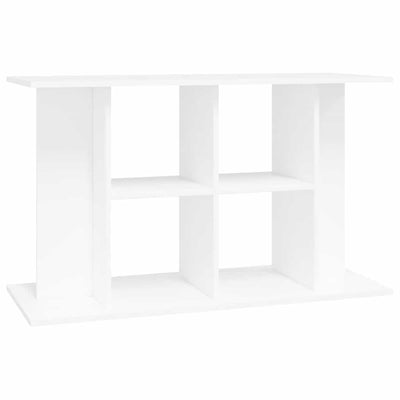 Vidaxl Aquarium Standard 100x40x60 cm Bianco in legno elaborato