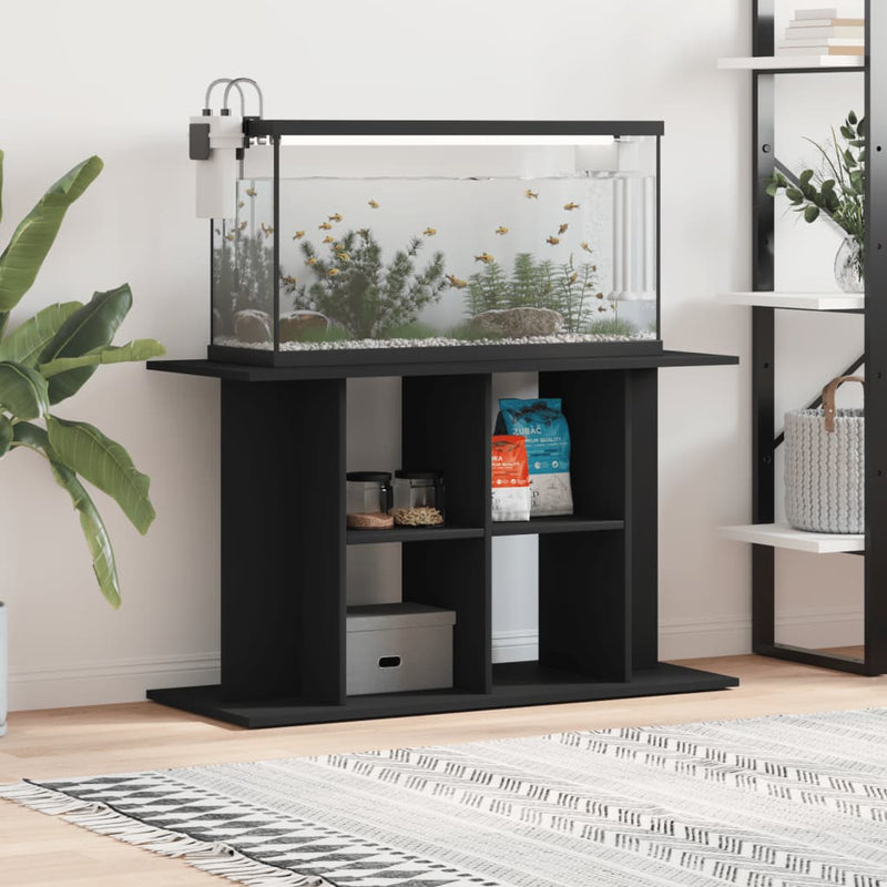 Vidaxl Aquarium Standard 100x40x60 cm de madera procesada negra