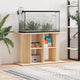 Vidaxl Aquarium Standard 100x40x60 cm de madera procesada Sonoma Oak -Colorado