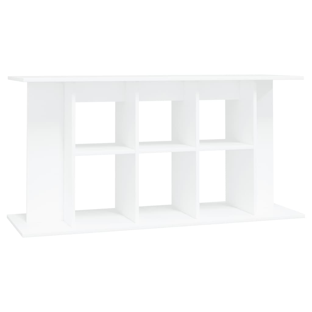Vidaxl Aquarium Standard 120x40x60 cm Bianco in legno elaborato
