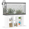 Vidaxl Aquarium Standard 120x40x60 cm Bianco in legno elaborato