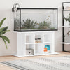 Vidaxl Aquarium Standard 120x40x60 cm Bianco in legno elaborato