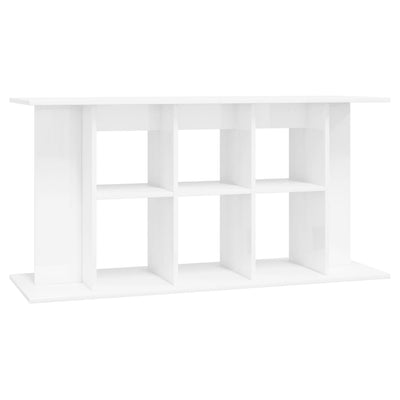 Vidaxl Aquarium Standard 120x40x60 cm White lucido in legno trasformato