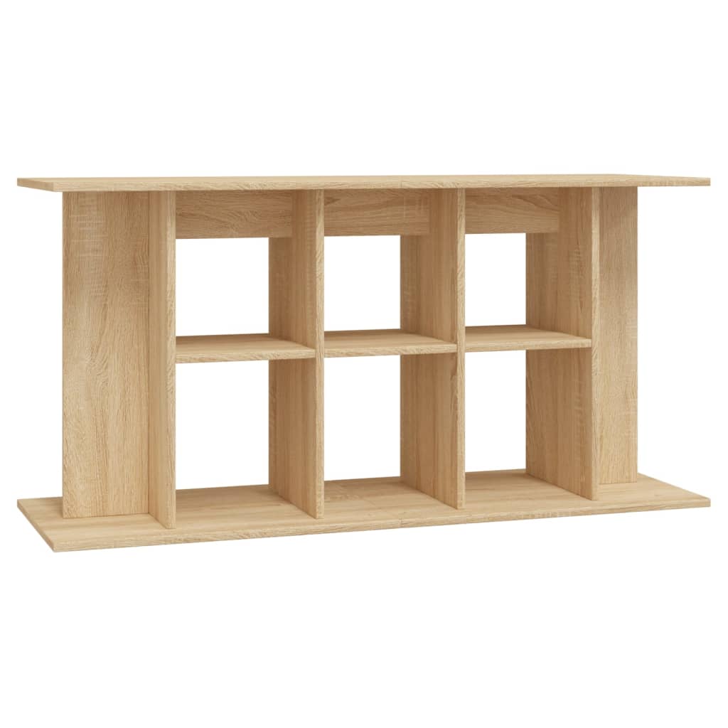 Estándar de Aquarium Vidaxl 120x40x60 cm de madera procesada Sonoma Oak coloreed