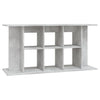 Vidaxl aquariumstandaard betongrijs 120x40x60 cm bewerkt hout