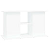 Vidaxl Aquarium Standard 101x41x58 cm Bianco in legno elaborato