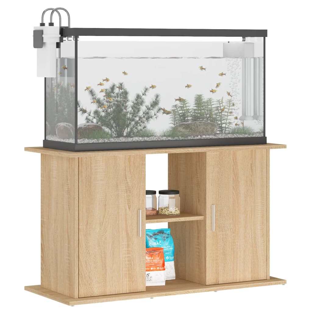 Vidaxl Aquarium Standard 101x41x58 cm Oak in legno trasformato in legno colorato