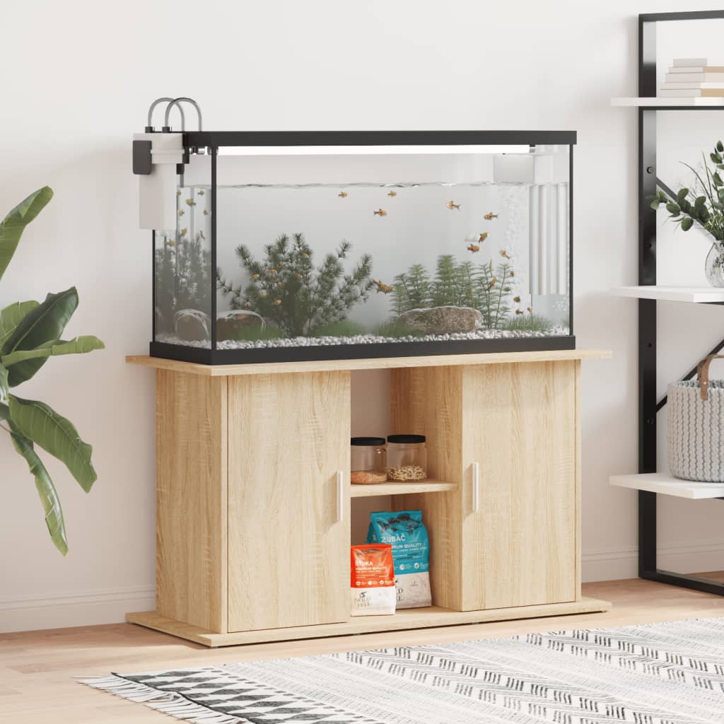 Vidaxl Aquarium Standard 101x41x58 cm Oak in legno trasformato in legno colorato