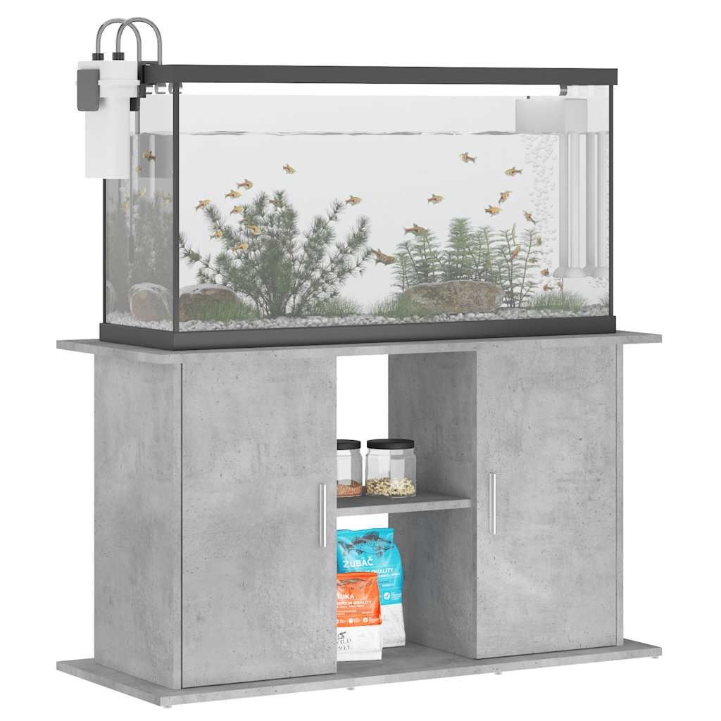 Vidaxl Aquarium Standard 101x41x58 cm Betongrijs elaborato