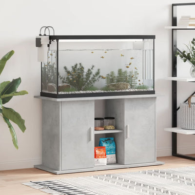 Vidaxl Aquarium Standard 101x41x58 cm Betongrijs elaborato