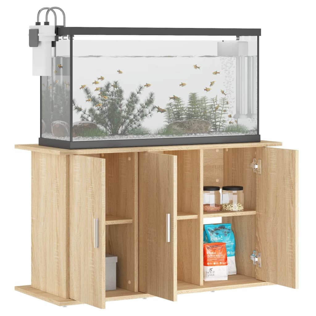 Vidaxl Aquarium Standard 101x41x58 cm Oak in legno trasformato in legno colorato