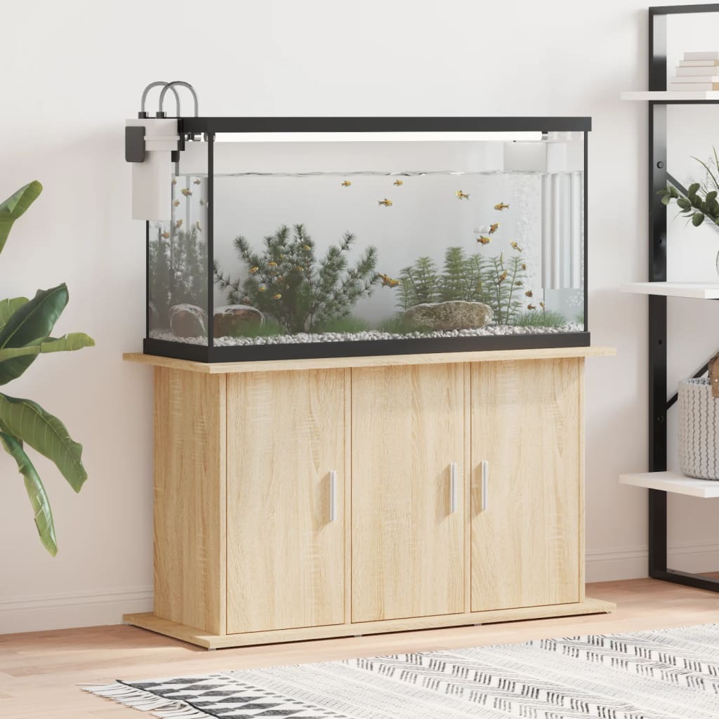 Vidaxl Aquarium Standard 101x41x58 cm Oak in legno trasformato in legno colorato