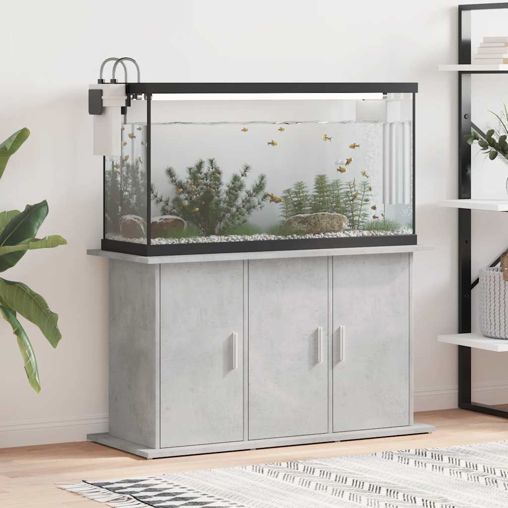 Vidaxl Aquarium Standard 101x41x58 cm Betongrijs elaborato