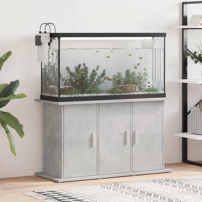 Vidaxl Aquarium Standard 101x41x58 cm Betongrijs elaborato