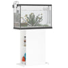 Vidaxl Aquarium Standard 75x36x72,5 cm Bianco in legno elaborato