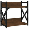 Soporte de impresora Vidaxl 2 capas 40x20x40 cm de madera procesada marrón