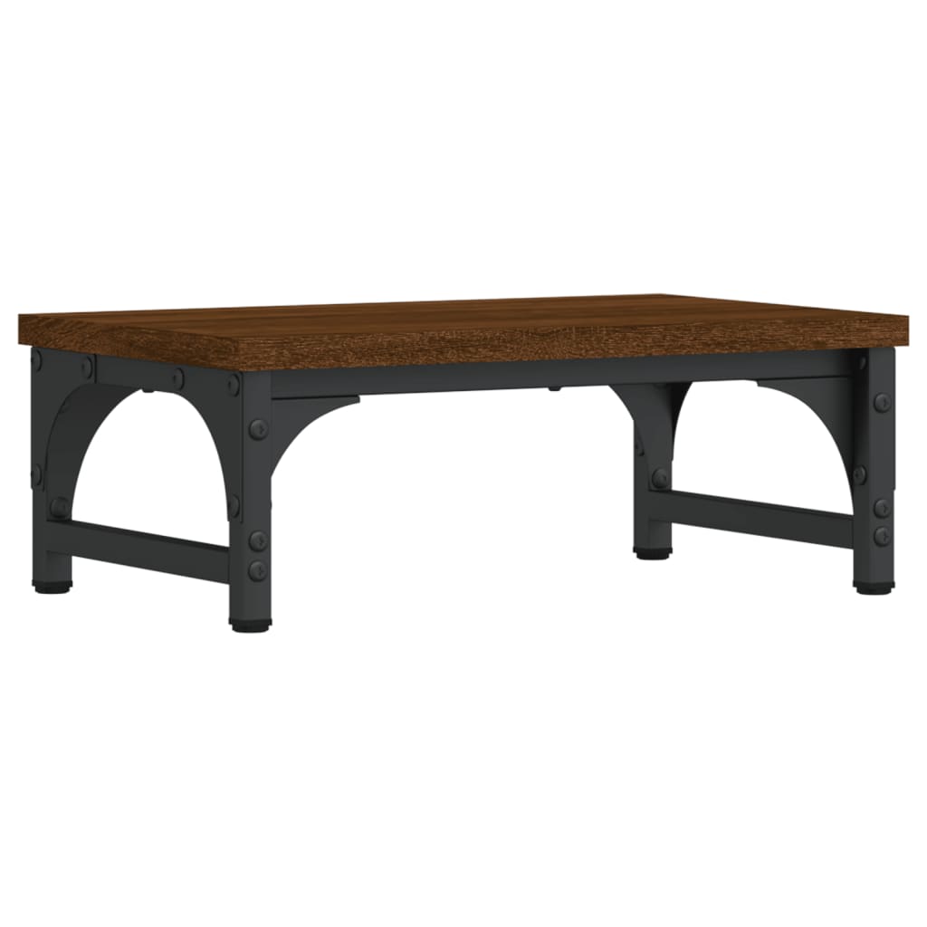 Vidaxl Monitor Standard 37x23x14 cm Color de roble de madera procesada
