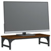Vidaxl Monitor Standard 55x23x14 cm Color de roble de madera procesada de madera