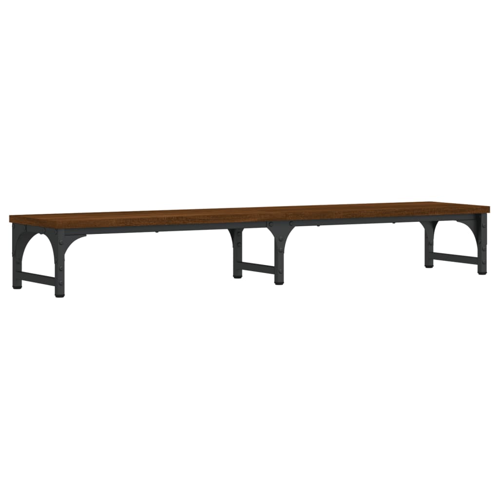 Vidaxl Monitor se encuentra 105x23x15.5 cm Color de roble de madera procesada