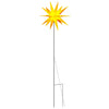 Vidaxl kerstlamp met grondpin en led inklapbaar 57 cm geel