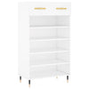 Vidaxx zapatero 60x35x105 cm madera contrachapada blanco