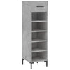 Scarpiera Vidaxx 30x35x105 cm in derivati del legno cemento grigio