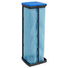 Thoug di garbage Vidaxl 2 pezzi 120 L pp nero e blu