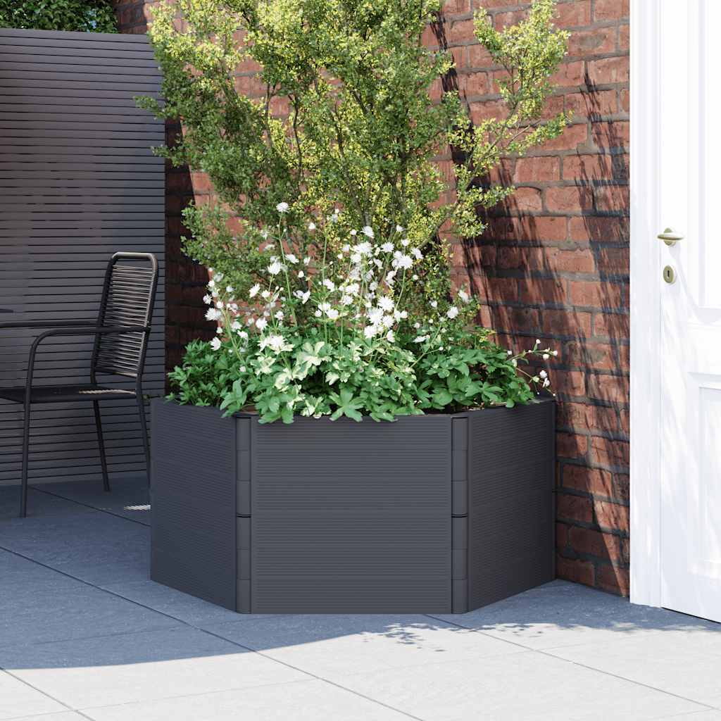 Vidaxl Planter PP Antracita -Coleed