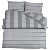 Parure copripiumino Vidaxx 225x220 cm cotone grigio
