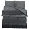 Vidaxl nuvial overray set 260x220 cm de algodón gris oscuro