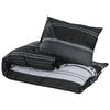 Vidaxl Druvet Crossing Set 140x200 cm Algodón en blanco y negro