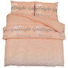 Set de superposición de Vidaxl Vivet 240x220 cm de algodón rosa