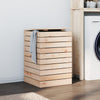 Vidaxl Laundry Basket 44x44x66 cm Solid Pine