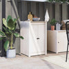 Puertas de gabinete de Vidaxl para cocina al aire libre 50x9x82 cm pino ingenio blanco