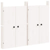 Vidaxl kastdeurtjes voor buitenkeuken meppel 2 st 50x9x82 cm grenenhout wit