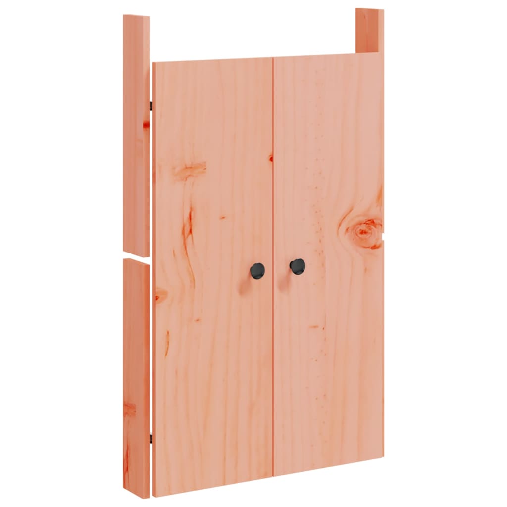 Vidaxl kastdeurtjes voor buitenkeuken meppel 2 st 50x9x82 cm douglashout