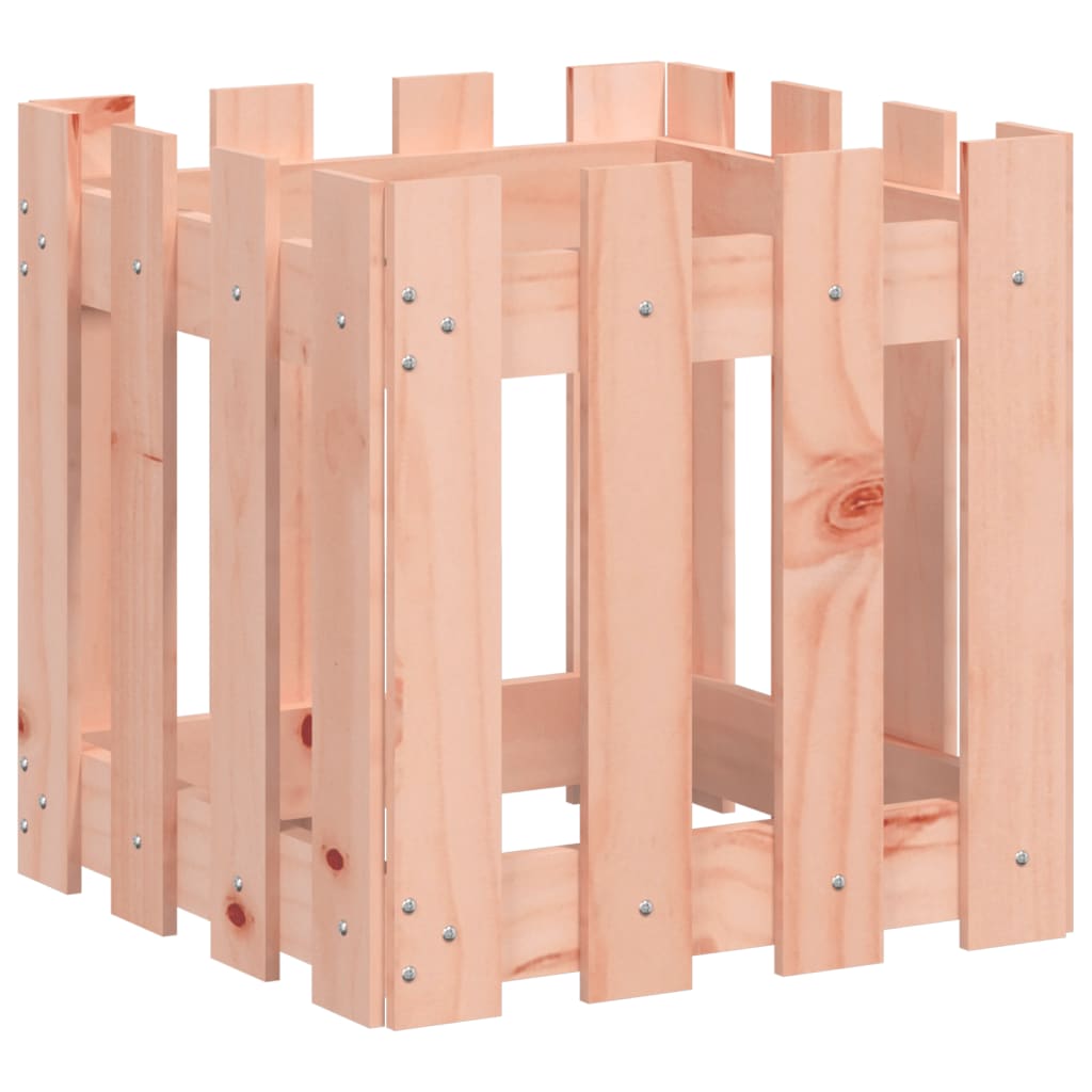Plantilla Vidaxl con esgrima 40x40x40 cm Douglhout sólido