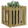 Plantilla Vidaxl con cercado 60x60x60 cm Pine impregnado