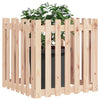 Vidaxl Planning Box con esgrima 70x70x70 cm de pino sólido