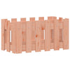Vidaxl Planning Box con diseño de valla 60x30x30 cm sólido DougoHout