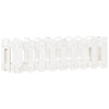 Vidaxl Plantador Insentado HEK Design 100x30x30 cm Pine With White
