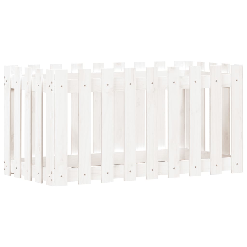 Vidaxl Plantador Insent HEK Design 100x50x50 cm Pine With White