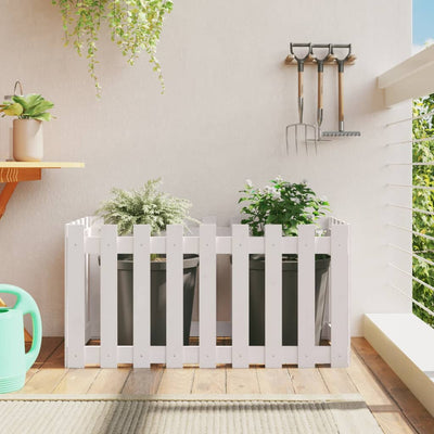 Vidaxl Fiorter Insent HEK Design 100x50x50 cm Pine Wit White
