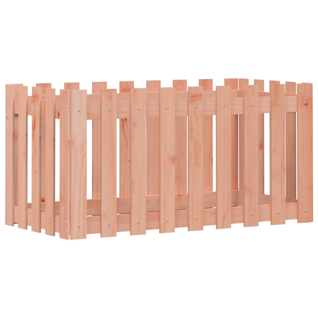 Scatola di pianificazione Vidaxl Allevata di recinzione da 100x50x50 cm Solido Douglashout