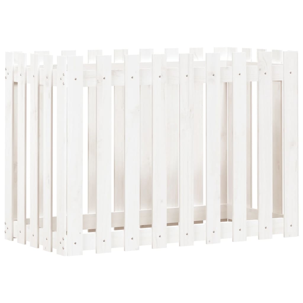Vidaxl Plantador Insent Hek Design 100x50x70 cm Pine White White
