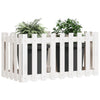 Vidaxl Plantador Insent Hek Design 100x50x70 cm Pine White White