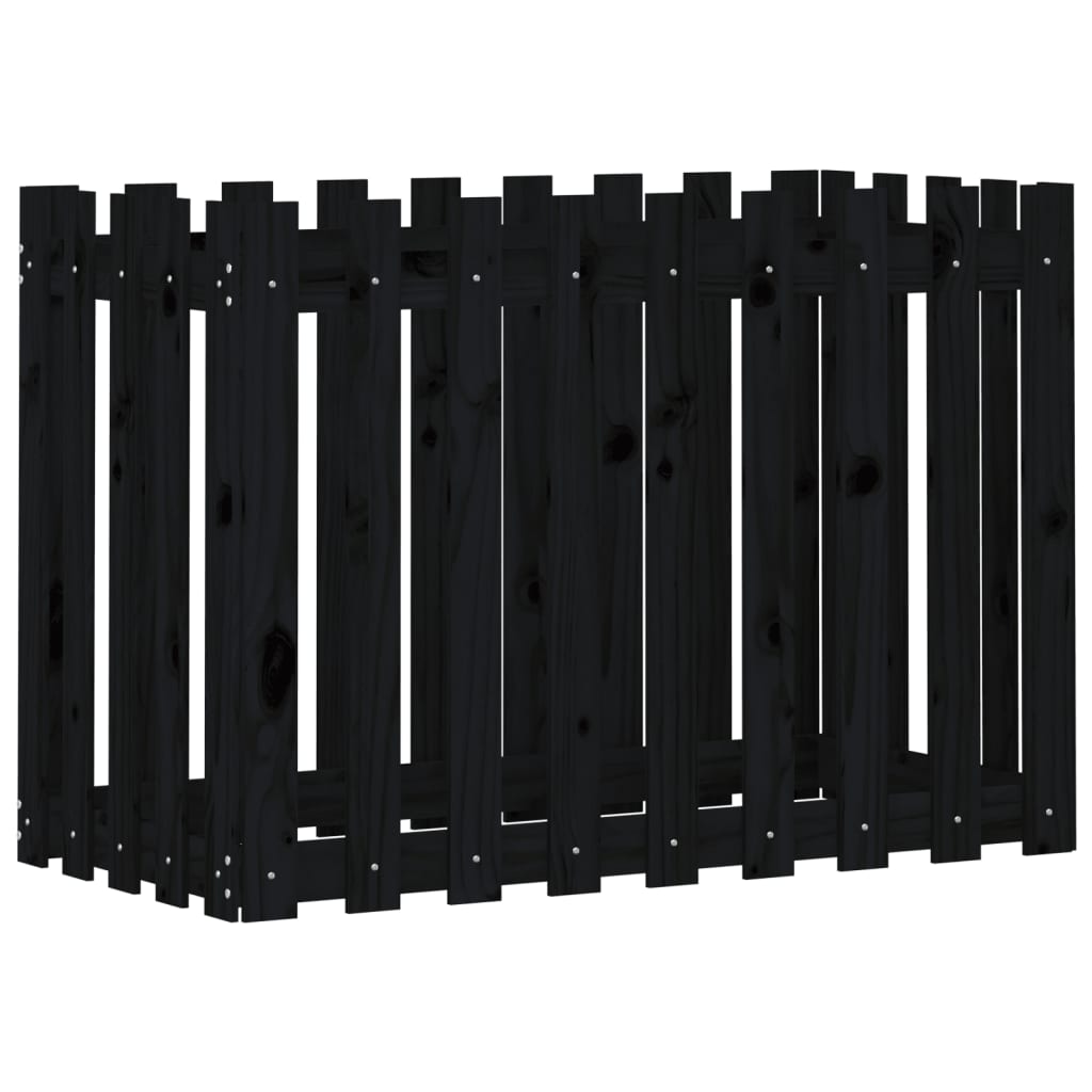 Vidaxl Schanter Insented HEK Design 100x50x70 cm Pine Wood Negro