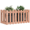 Vidaxl Planning Box A elevado cercado 100x50x70 cm Douglhout sólido