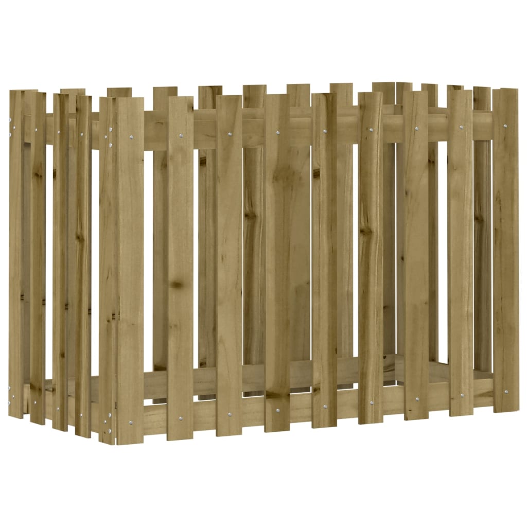 Vidaxl Plantador Insentado HEK Design 100x50x70 cm de madera impregnada